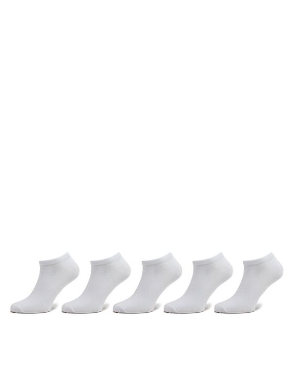 Jack&Jones Junior Jack&Jones Junior Set od 5 pari dječjih niskih čarapa Dongo 12186046 Bijela