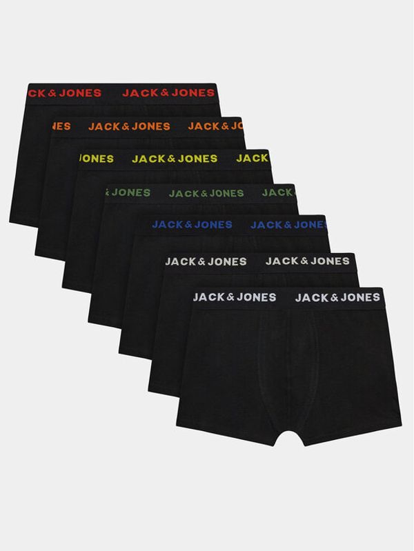 Jack&Jones Junior Jack&Jones Junior Set od 7 pari bokserica Basic 12223126 Crna