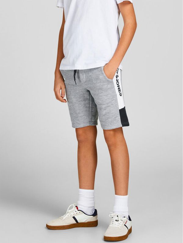 Jack&Jones Junior Jack&Jones Junior Sportske kratke hlače 12200266 Siva Slim Fit