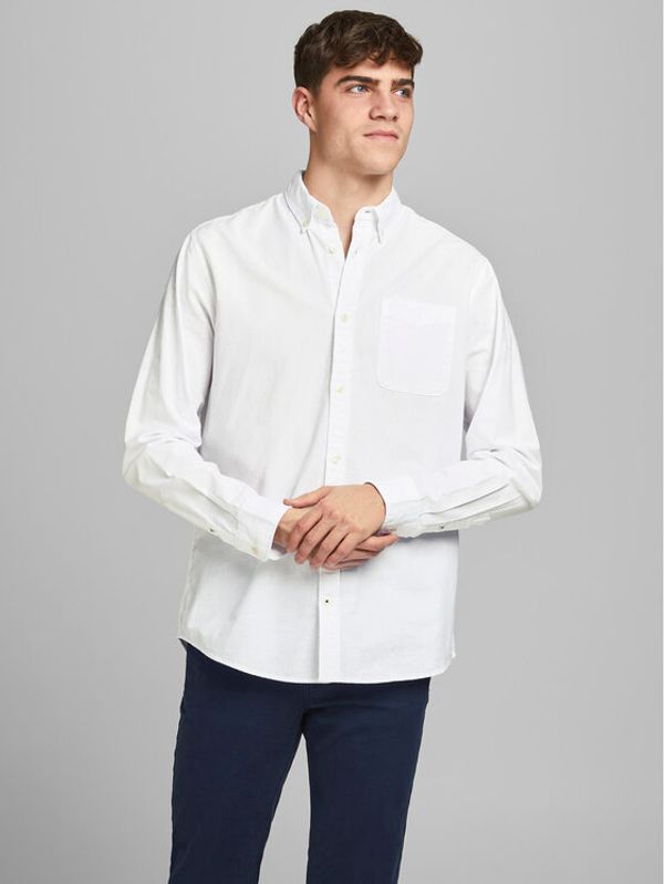 Jack&Jones Jack&Jones Košulja 12182486 Bijela Slim Fit