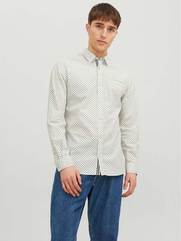 Jack&Jones Jack&Jones Košulja 12235969 Bijela Slim Fit