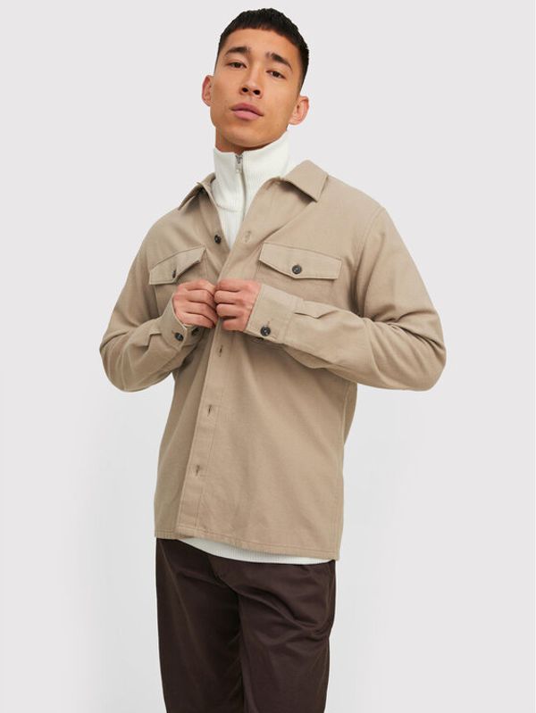 Jack&Jones Jack&Jones Košulja Jay 12213478 Bež Regular Fit
