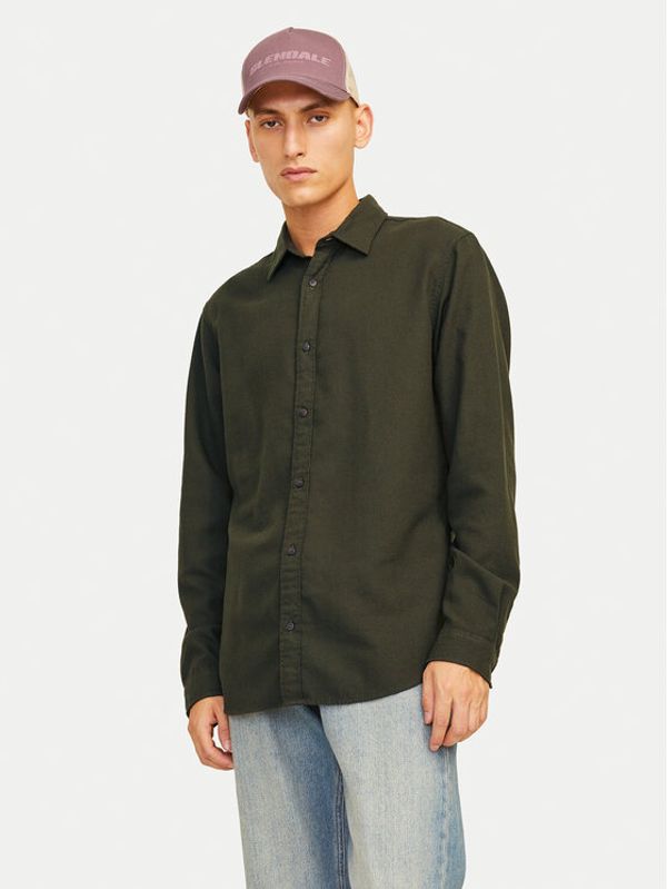 Jack&Jones Jack&Jones Košulja Joshua 12258429 Zelena Slim Fit