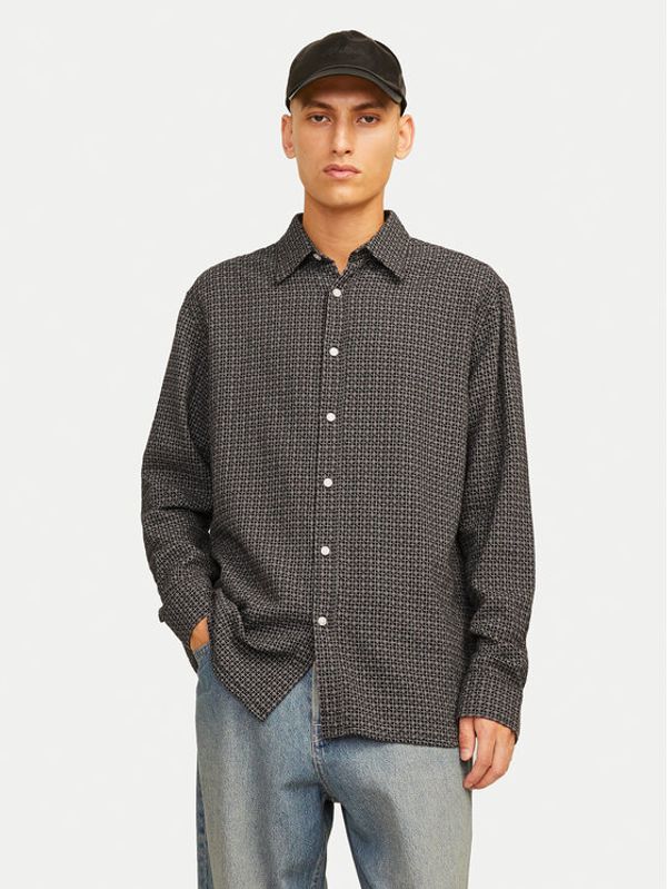 Jack&Jones Jack&Jones Košulja Joshua 12260673 Smeđa Relaxed Fit