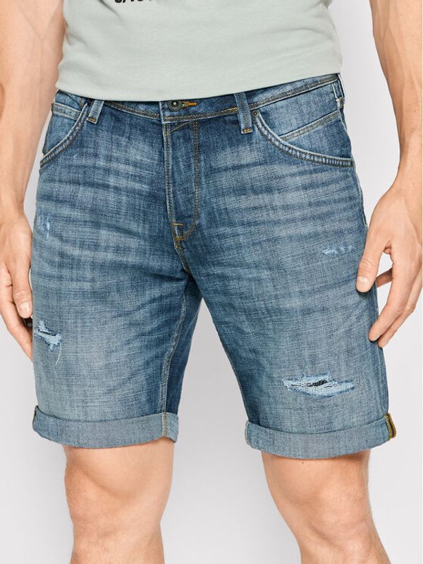 Jack&Jones Jack&Jones Kratke traperice Rick Fox 12201633 Plava Regular Fit