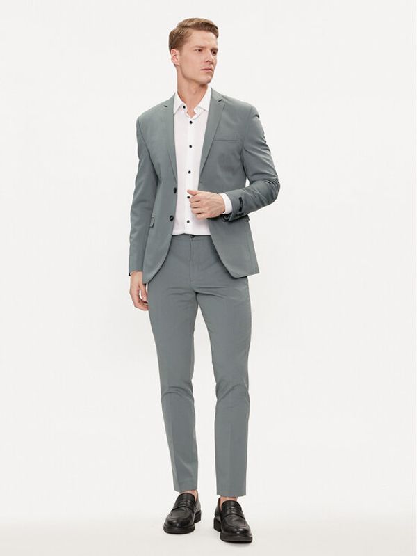 Jack&Jones Jack&Jones Odijelo Franco 12181339 Zelena Super Slim Fit