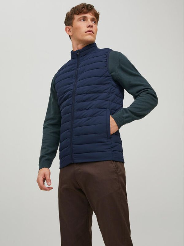 Jack&Jones Jack&Jones Prsluk Recycle 12211132 Tamnoplava Regular Fit