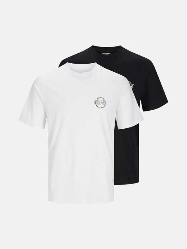 Jack&Jones Jack&Jones Set 2 majice Bushwick 12271615 Šarena Standard Fit
