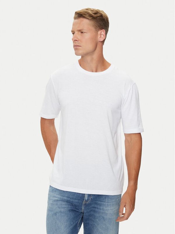 Jack&Jones Jack&Jones Set od 3 majice Under 12248076 Bijela Standard Fit
