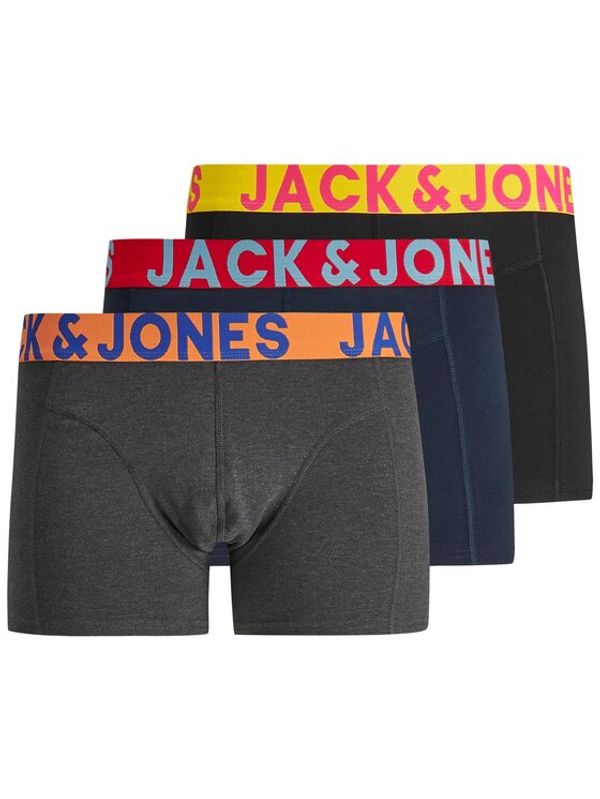Jack&Jones Jack&Jones Set od 3 para bokserica Crazy Solid 12151349 Šarena