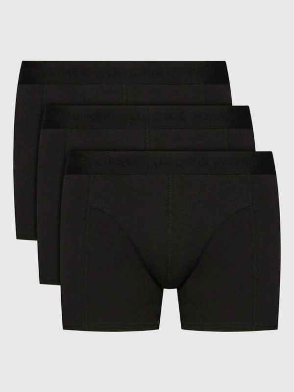 Jack&Jones Jack&Jones Set od 3 para bokserica Waistband 12127816 Crna