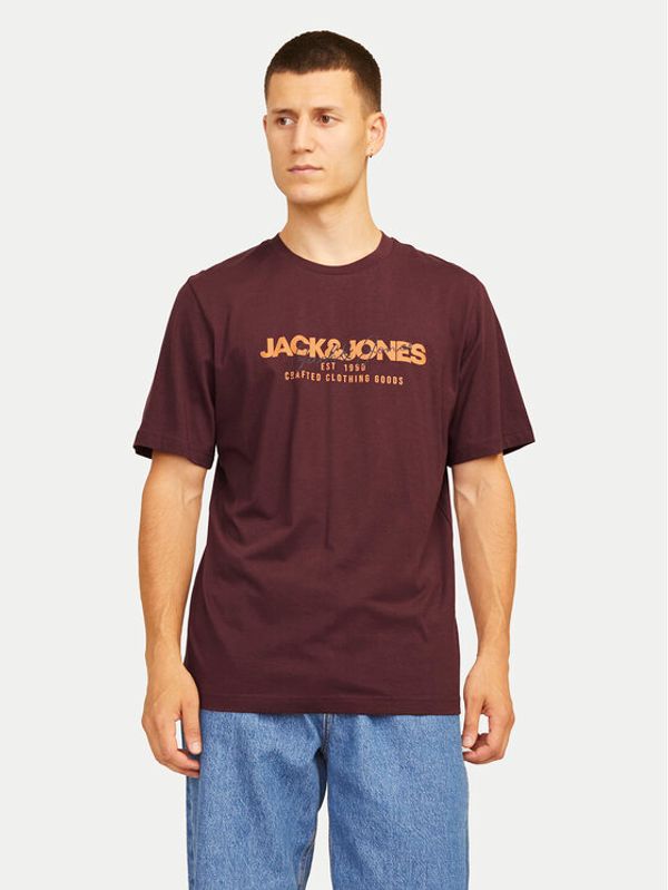 Jack&Jones Jack&Jones T-shirt Alvis 12256803 Crvena Standard Fit