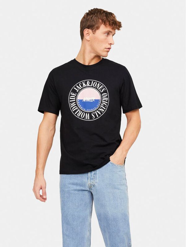 Jack&Jones Jack&Jones T-shirt Cobin 12250411 Crna Standard Fit