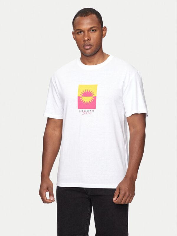 Jack&Jones Jack&Jones T-shirt Jormarbella 12255569 Bijela Relaxed Fit