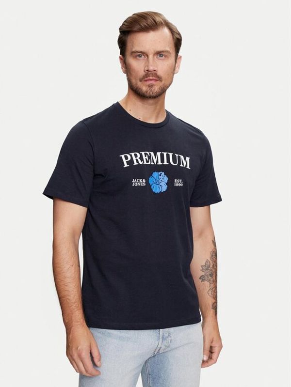 Jack&Jones Jack&Jones T-shirt Jprblaalfie 12259673 Tamnoplava Regular Fit
