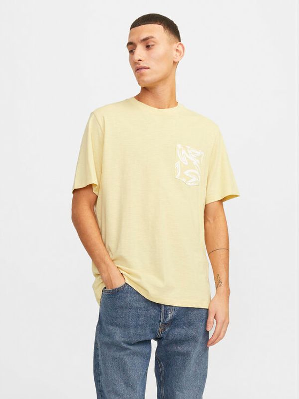 Jack&Jones Jack&Jones T-shirt Lafayette 12250435 Žuta Standard Fit