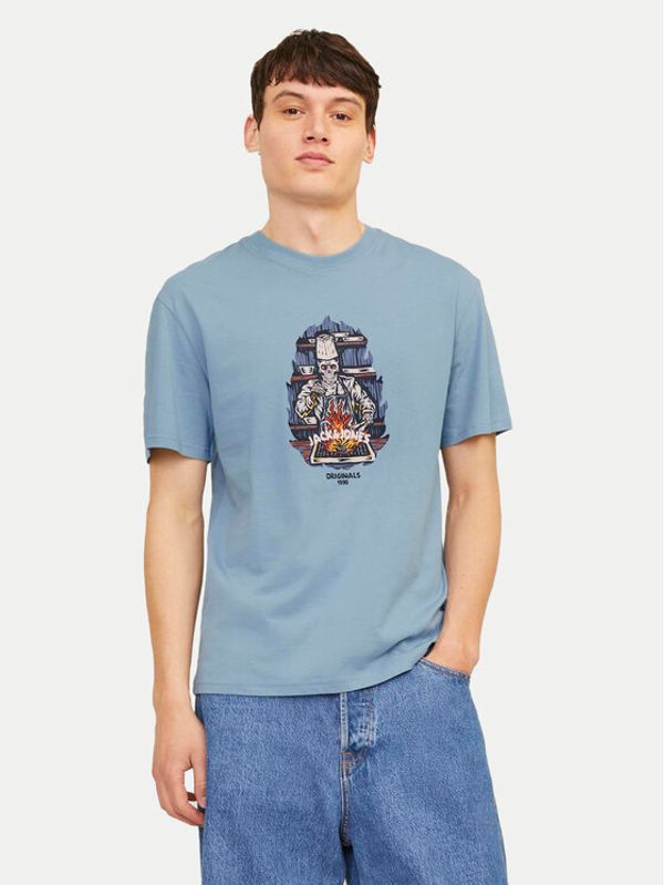 Jack&Jones Jack&Jones T-shirt Seven Skull 12262491 Zelena Regular Fit