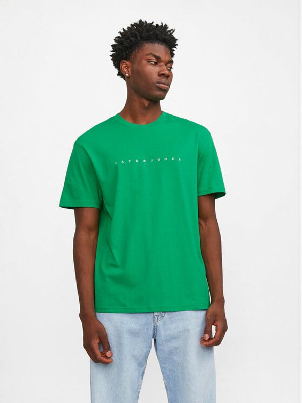 Jack&Jones Jack&Jones T-shirt Star 12234746 Zelena Relaxed Fit