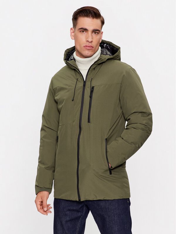 Jack&Jones Jack&Jones Zimska jakna 12243225 Zelena Regular Fit