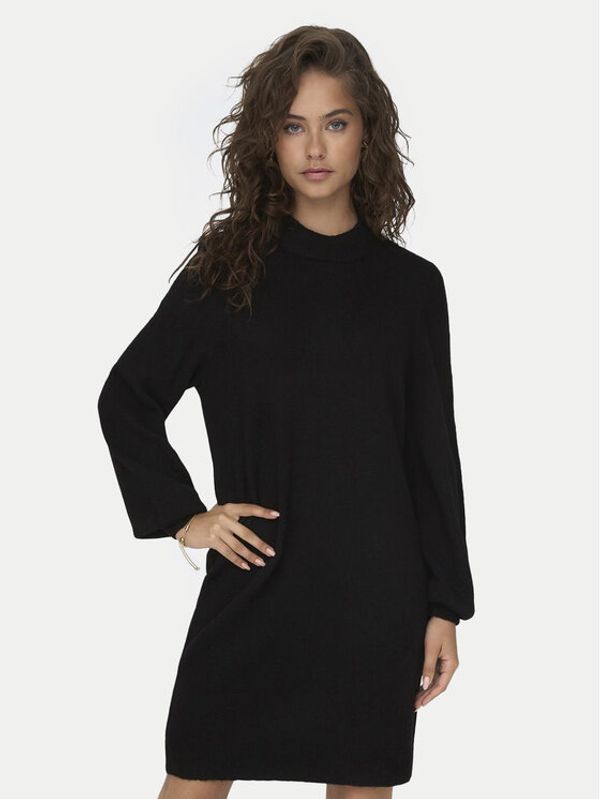 JDY JDY Džemper haljina 15238237 Crna Loose Fit