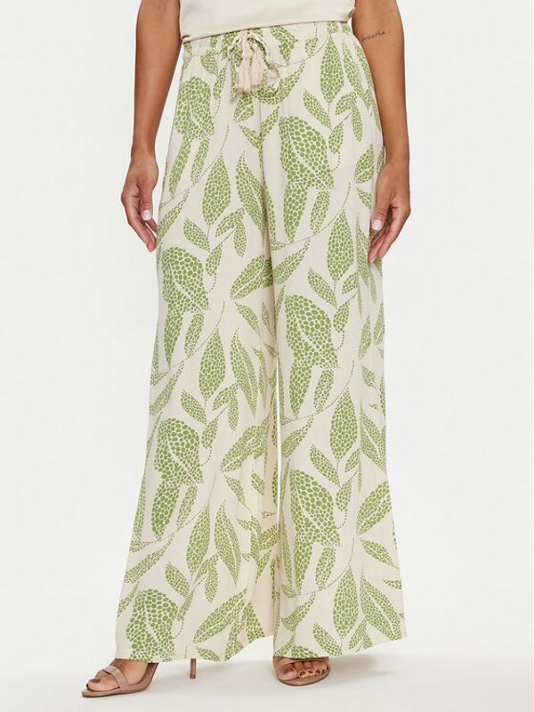 JDY JDY Hlače Jdybree Life Mw Wvn 15320106 Zelena Relaxed Fit