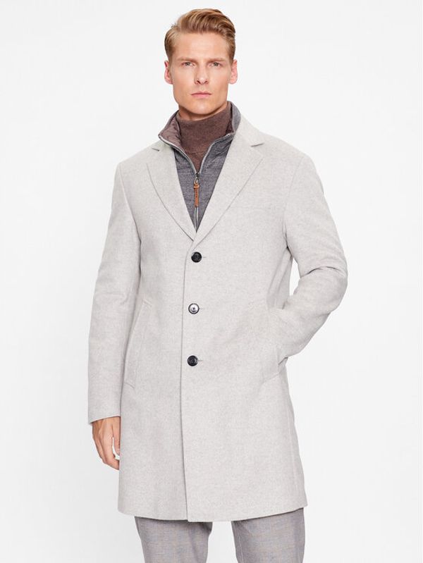 JOOP! JOOP! Vuneni kaput 30037691 Siva Regular Fit