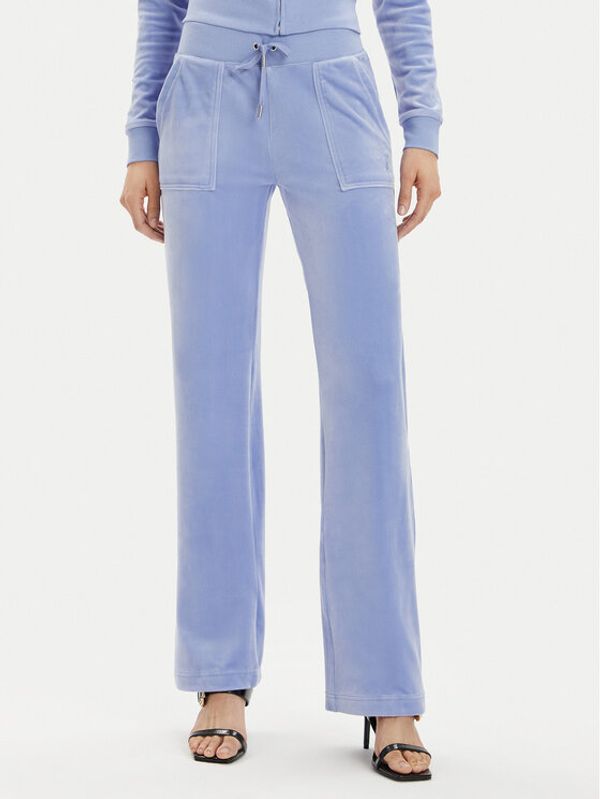 Juicy Couture Juicy Couture Donji dio trenerke Del Ray JCAP180 Plava Regular Fit