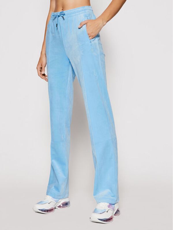 Juicy Couture Juicy Couture Donji dio trenerke Tina JCAPW045 Svijetloplava Regular Fit