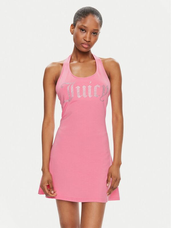 Juicy Couture Juicy Couture Ljetna haljina Hector JCWED24311 Ružičasta Slim Fit
