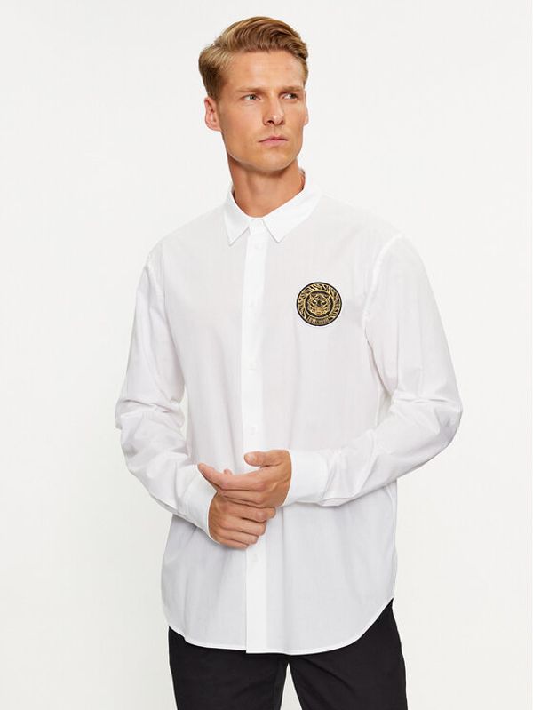 Just Cavalli Just Cavalli Košulja 75OALYS4 Bijela Slim Fit