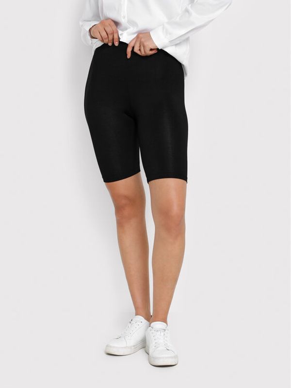 Kaffe Kaffe Biciklističke hlače Kaselma 10503342 Crna Slim Fit