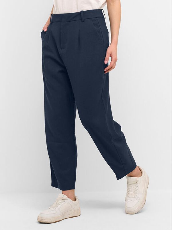 Kaffe Kaffe Hlače Merle 10504769 Tamnoplava Classic Fit