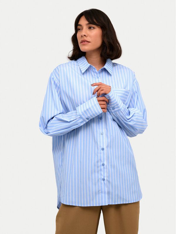 Kaffe Kaffe Košulja Mackie 10508855 Plava Relaxed Fit