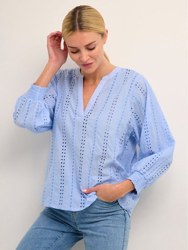 Kaffe Kaffe Majica Kriti 10507338 Plava Loose Fit
