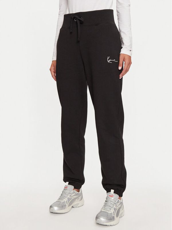 Karl Kani Karl Kani Donji dio trenerke Essential 6103365 Crna Regular Fit