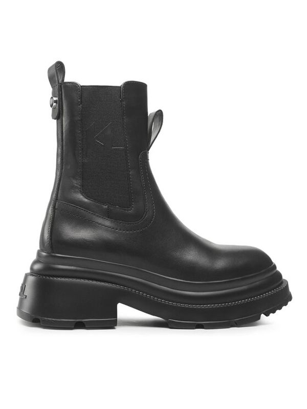 KARL LAGERFELD KARL LAGERFELD Chelsea cipele KL45065 Crna