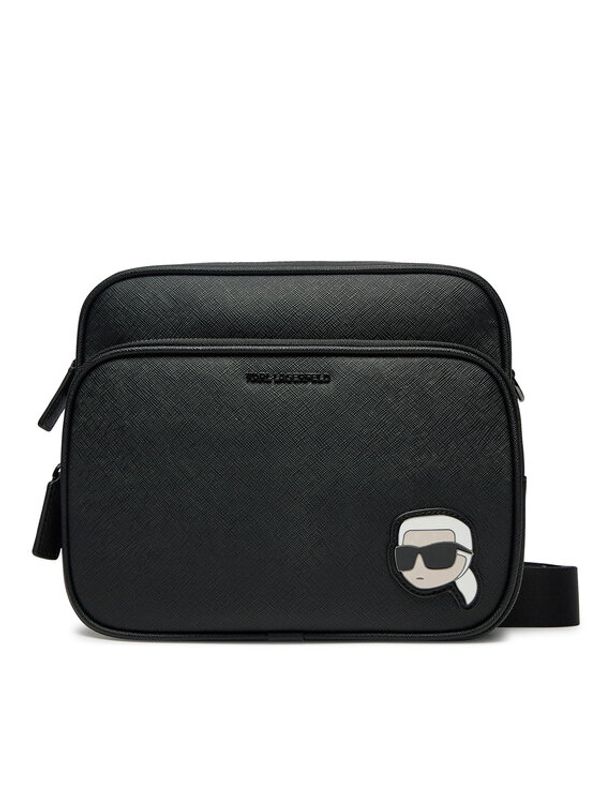 KARL LAGERFELD KARL LAGERFELD Crossover torbica 245M3003 Crna