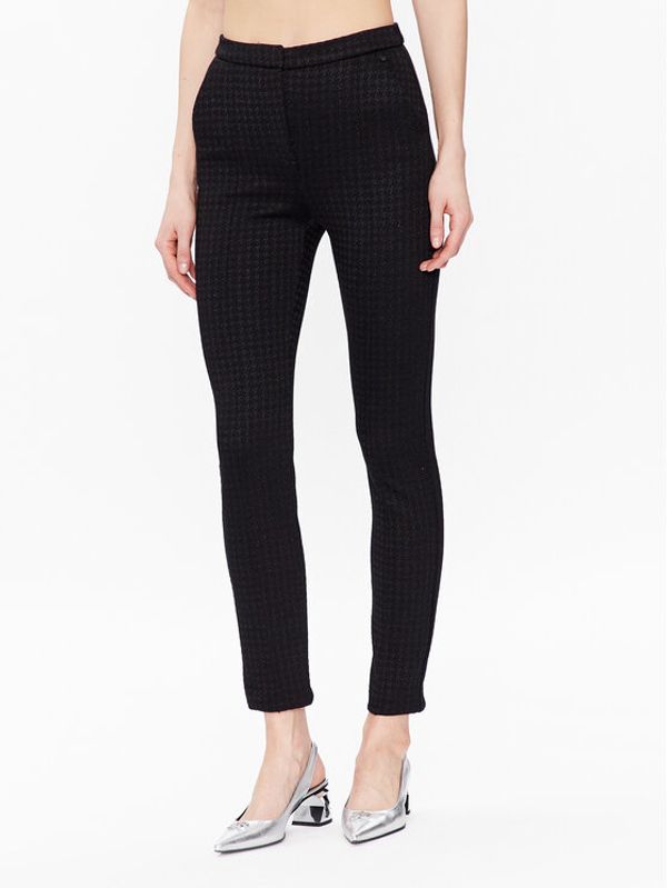 KARL LAGERFELD KARL LAGERFELD Hlače 226W1000 Crna Slim Fit