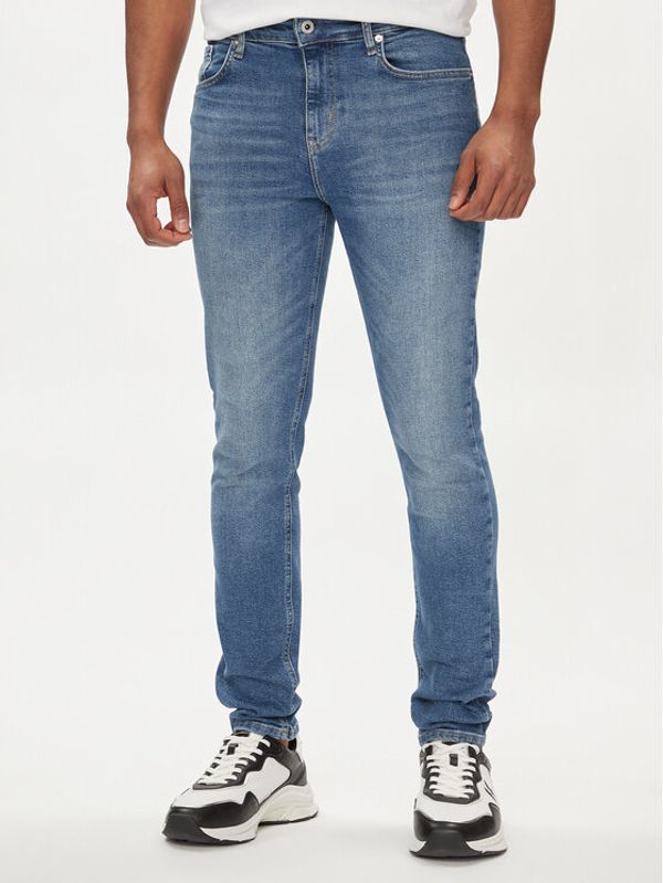 Karl Lagerfeld Jeans Karl Lagerfeld Jeans Traperice 241D1101 Plava Skinny Fit