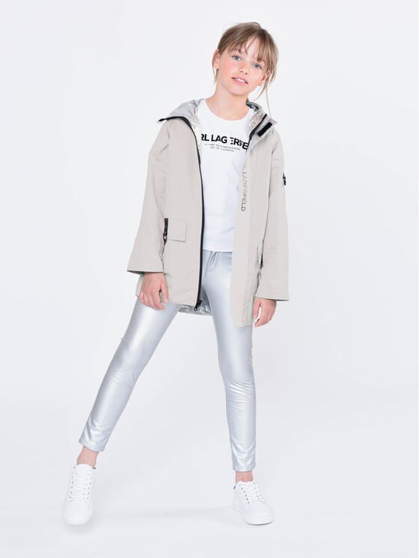 Karl Lagerfeld Kids Karl Lagerfeld Kids Prijelazna jakna Z16149 D Siva Regular Fit