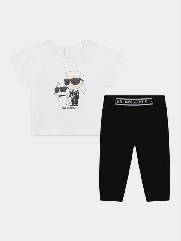 Karl Lagerfeld Kids Karl Lagerfeld Kids Set majica i leggins Z30127 M Šarena Regular Fit