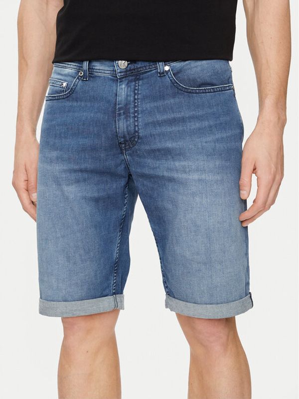 KARL LAGERFELD KARL LAGERFELD Kratke traperice 265820 542833 Plava Regular Fit