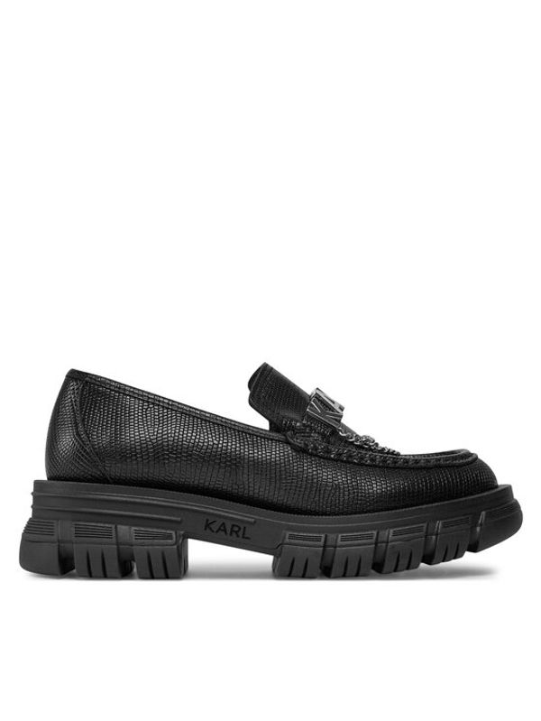 KARL LAGERFELD KARL LAGERFELD Loaferice KL43824 Crna