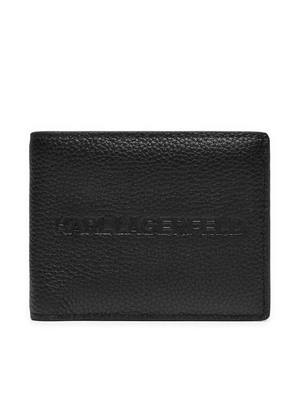 KARL LAGERFELD KARL LAGERFELD Muški novčanik 241M3227 Crna