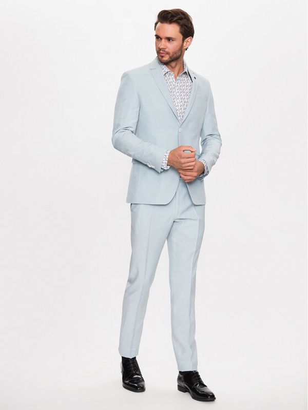 KARL LAGERFELD KARL LAGERFELD Odijelo 105200 532039 Svijetloplava Regular Fit