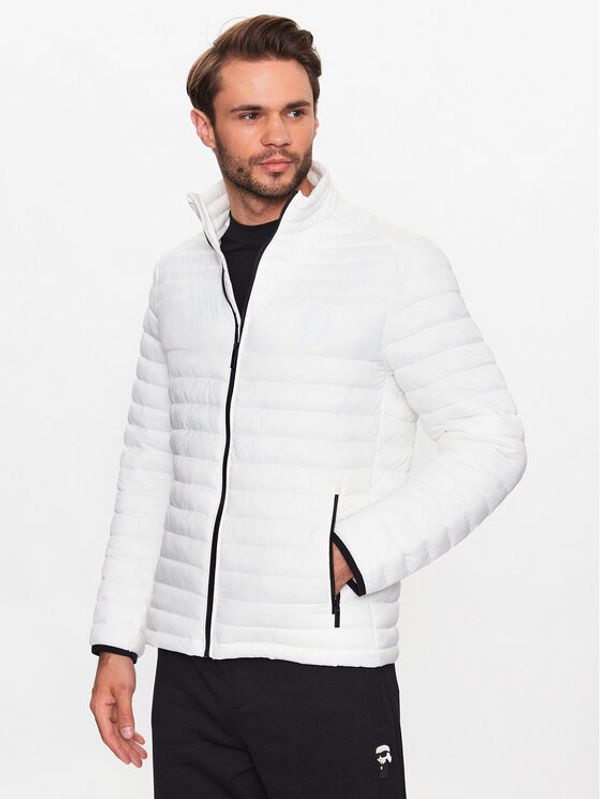 KARL LAGERFELD KARL LAGERFELD Pernata jakna 505400 533591 Bijela Regular Fit