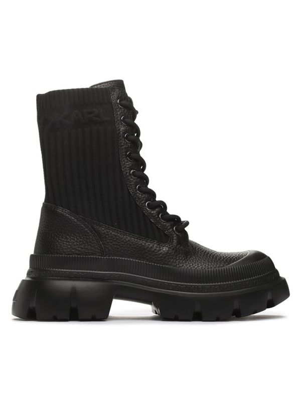 KARL LAGERFELD KARL LAGERFELD Planinarske cipele KL43573 Crna