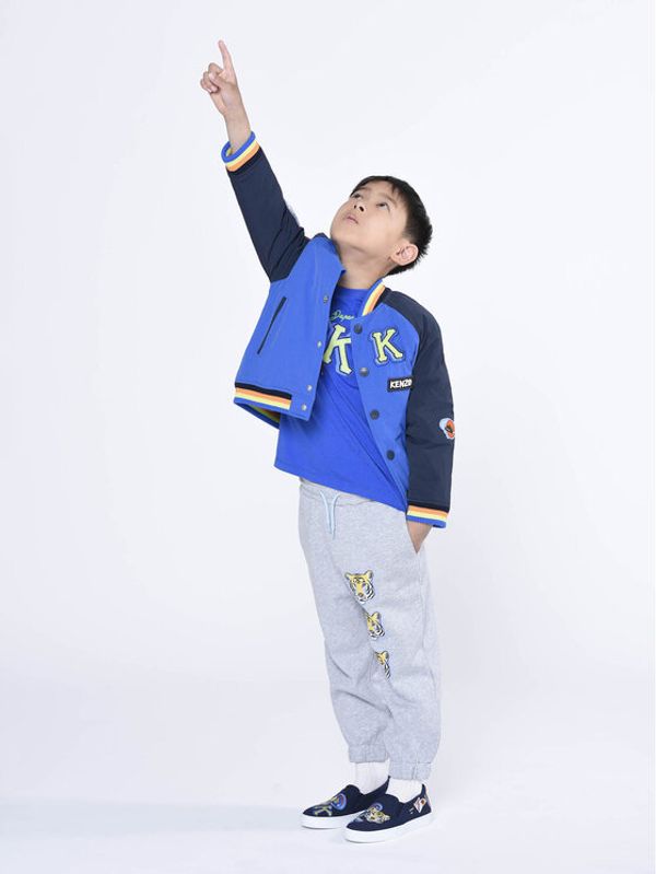Kenzo Kids Kenzo Kids Donji dio trenerke K24289 S Siva Regular Fit