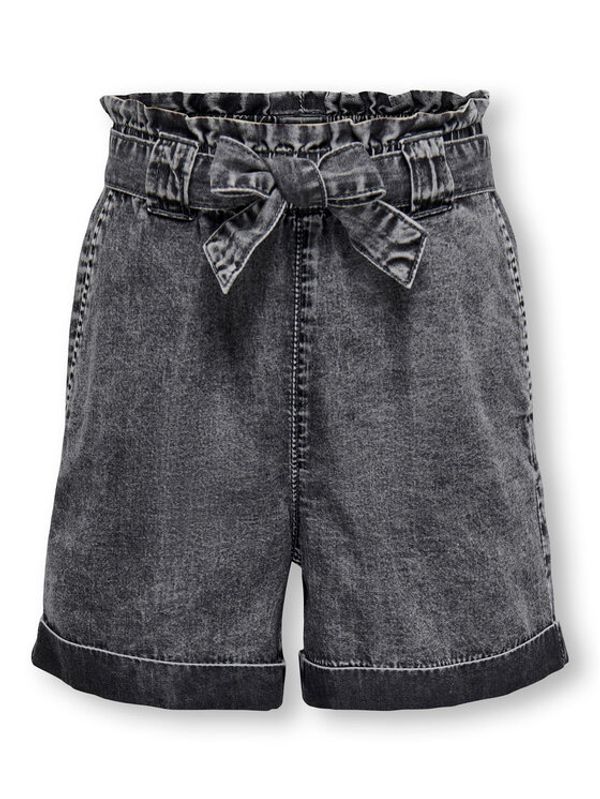 Kids ONLY Kids ONLY Kratke traperice 15285101 Siva Regular Fit