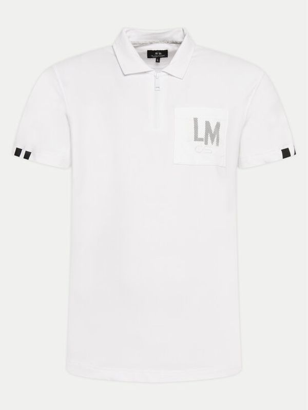 La Martina La Martina Polo YMP015 JS324 Bijela Regular Fit